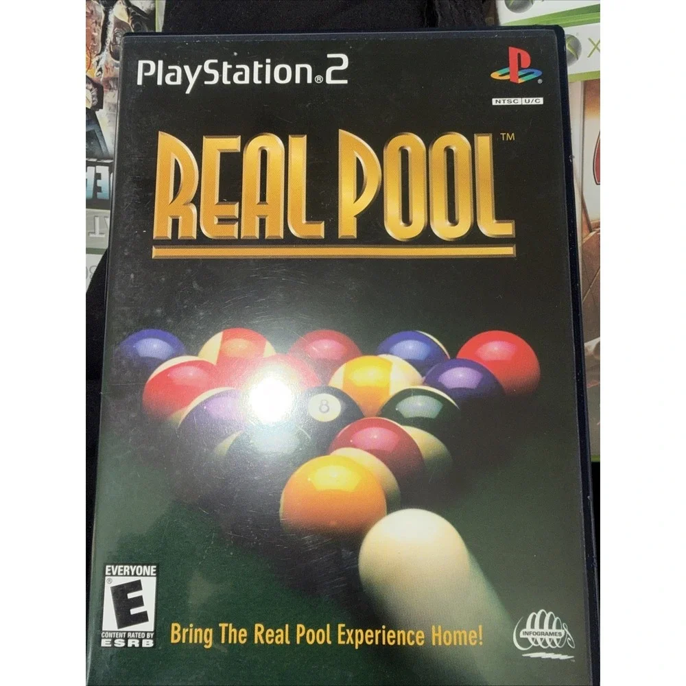 Real Pool (Sony PlayStation 2, 2000) CIB w/‎ Manual - TESTED!